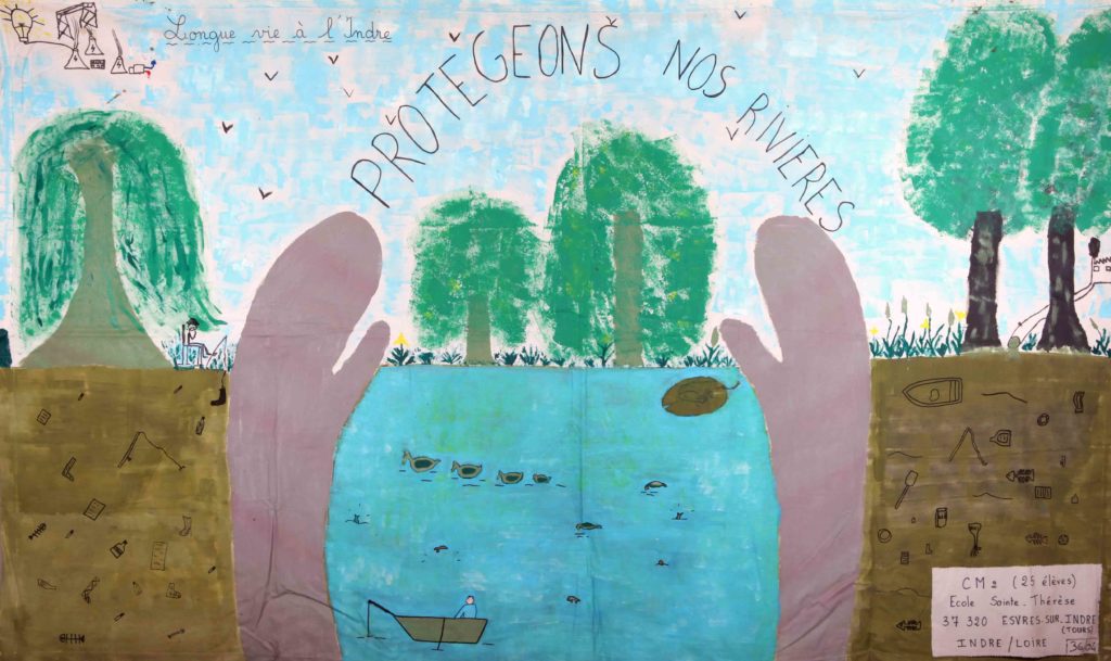 "Longue vie à l'Indre", Ecole Sainte Thérèse, 37320 Esvres, CM2