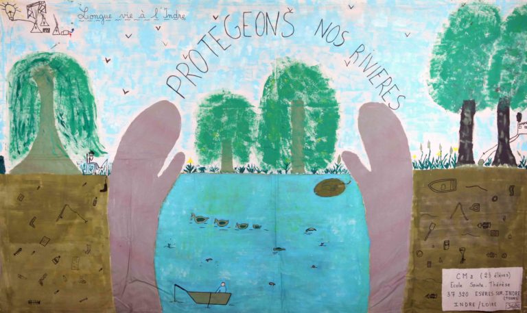 "Longue vie à l'Indre", Ecole Sainte Thérèse, 37320 Esvres, CM2