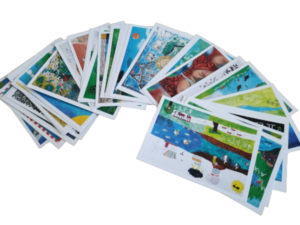 Lot de cartes postales Rivières d'Images et Fleuves de Mots édition 2023