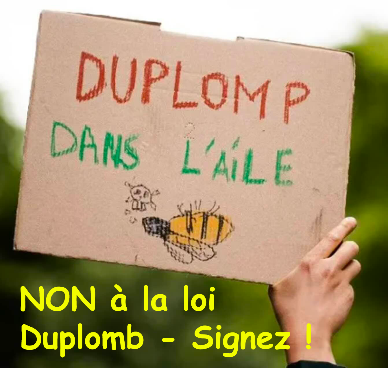 Signez petition contre loi Duplomb